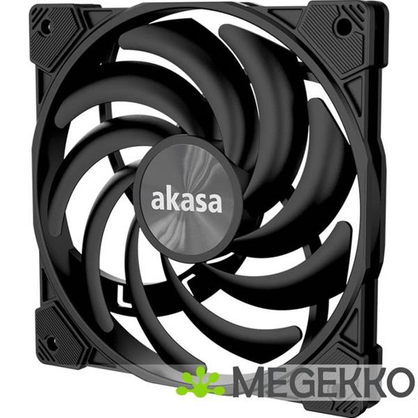 Grote foto akasa alucia xs12 computer behuizing koelplaat radiatoren zwart 1 stuk s computers en software overige computers en software