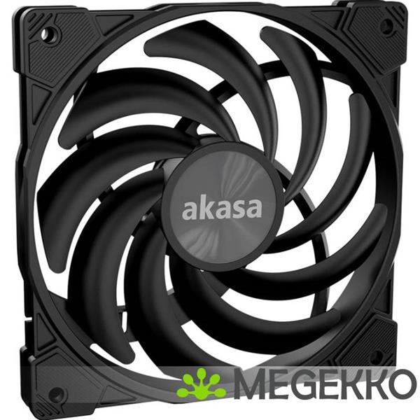 Grote foto akasa alucia xs12 computer behuizing koelplaat radiatoren zwart 1 stuk s computers en software overige computers en software