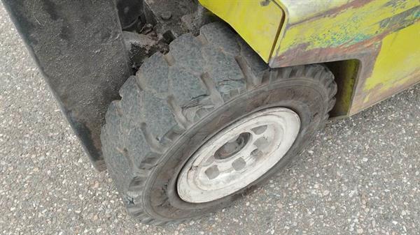Grote foto heftruck clark tm10 3 wiel mast 2f278 fullfree agrarisch heftrucks