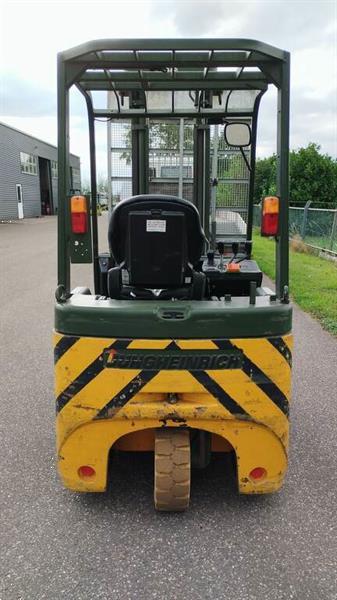 Grote foto jungheinrich efg215 1.25 ton 3 wieler elektrisch mast 2f339 3074 agrarisch heftrucks