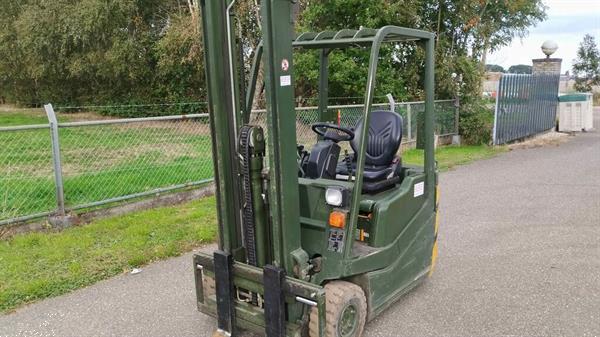 Grote foto jungheinrich efg215 1.25 ton 3 wieler elektrisch mast 2f339 3074 agrarisch heftrucks