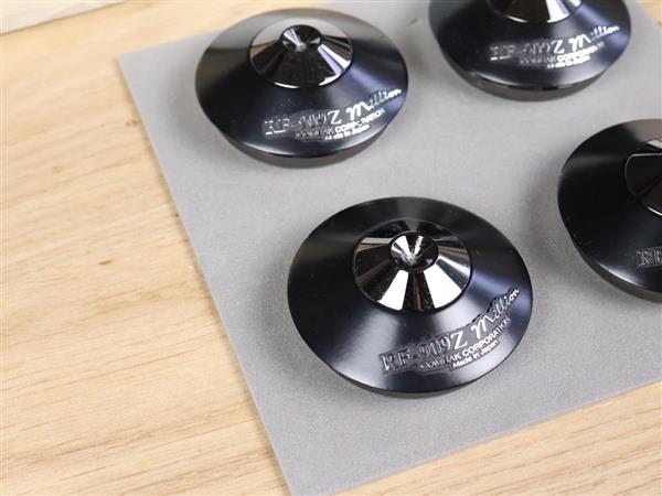 Grote foto harmonix rf 909z million highend audio spike bases set of 4 audio tv en foto algemeen