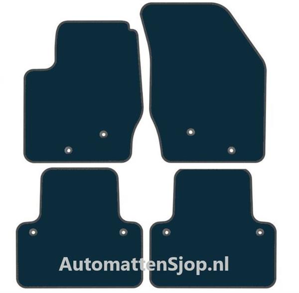 Grote foto super luxe velours donkergrijs automatten xc90 i 5 persoons 2002 2014 auto onderdelen overige auto onderdelen