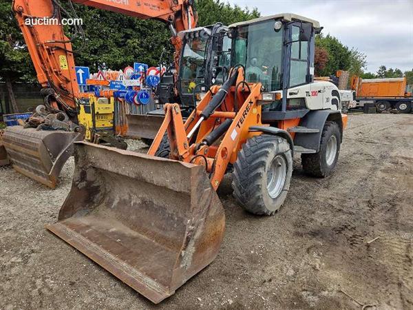 Grote foto terex tl100 wiellader 2009 agrarisch shovels