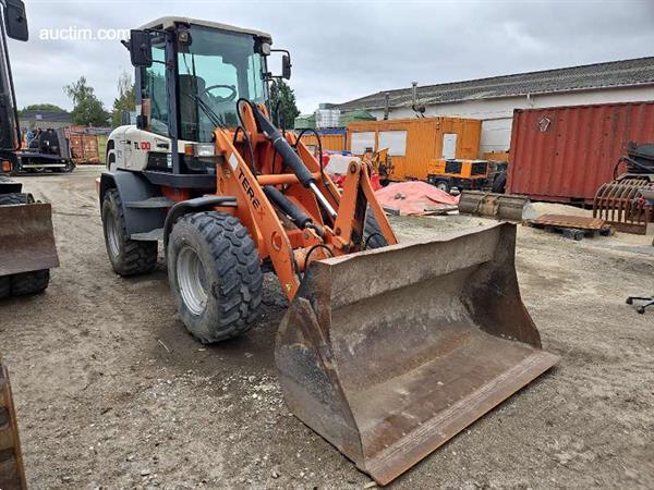 Grote foto terex tl100 wiellader 2009 agrarisch shovels