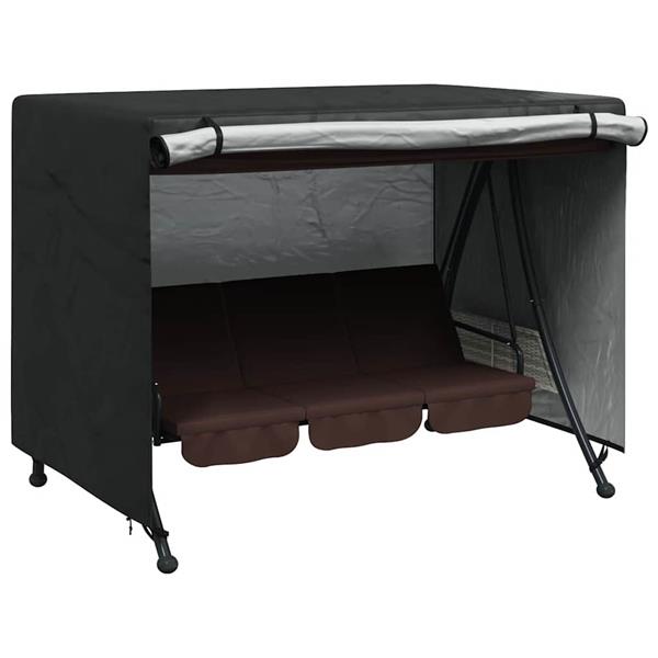 Grote foto vidaxl hoes voor buitenschommel 220 x 150 x 150 cm 420d oxford stof tuin en terras tuinmeubelen