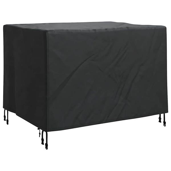 Grote foto vidaxl buitenmeubelhoes zwart 110 x 84 x 70 cm 420d oxford stof tuin en terras tuinmeubelen