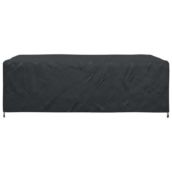 Grote foto vidaxl hoes voor tuinmeubelen zwart 300 x 200 x 90 cm 600d tuin en terras tuinmeubelen