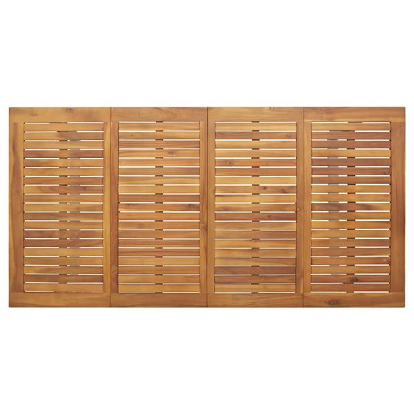 Grote foto vidaxl tuin eettafel grijs 180 x 90 x 75 cm tuin en terras tuinmeubelen