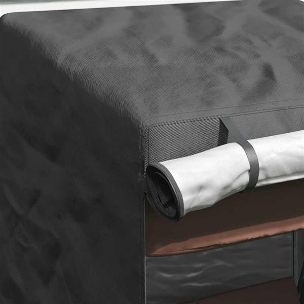 Grote foto vidaxl hoes voor buitenschommel 120 x 90 x 155 cm 600d oxford stof tuin en terras tuinmeubelen