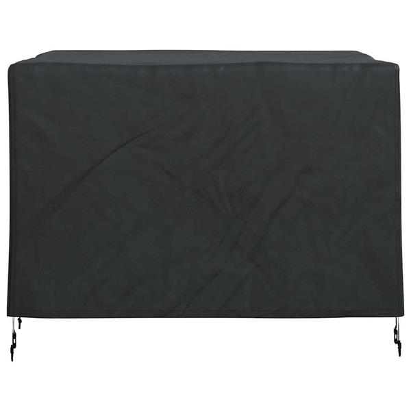 Grote foto vidaxl buitenmeubelhoes zwart 110 x 84 x 70 cm 600d oxford stof tuin en terras tuinmeubelen