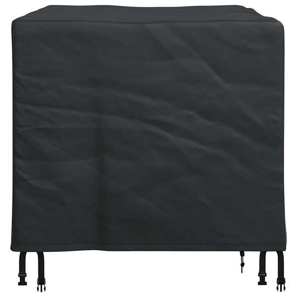 Grote foto vidaxl buitenmeubelhoes zwart 110 x 84 x 70 cm 210d oxford stof tuin en terras tuinmeubelen