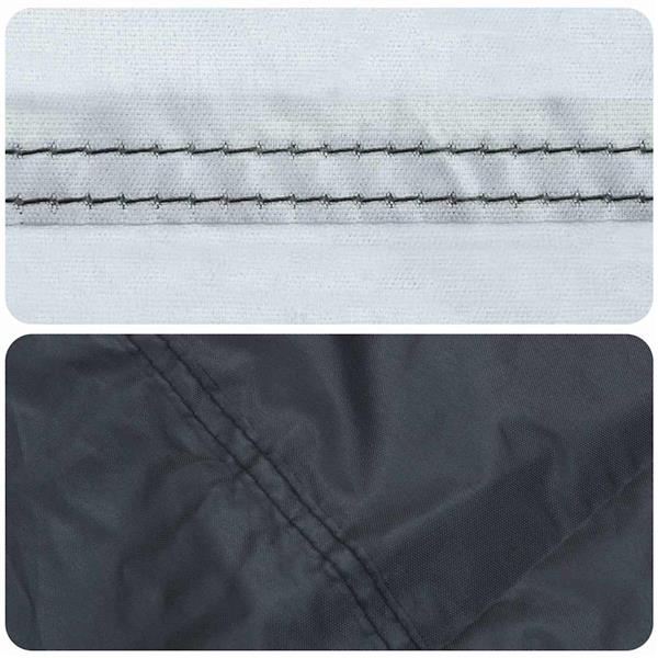 Grote foto vidaxl buitenmeubelhoes zwart 82 x 82 x 50 cm 420d stof tuin en terras tuinmeubelen