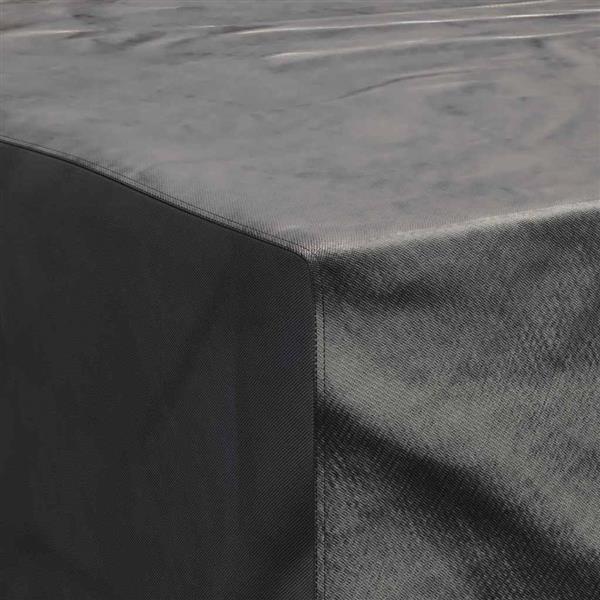 Grote foto vidaxl hoes voor tuinmeubelen zwart 300 x 250 x 70 cm 420d tuin en terras tuinmeubelen