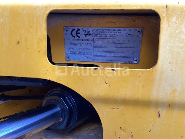 Grote foto jcb 8030 zts minigraafmachine 2010 2.288 uur agrarisch shovels