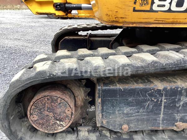 Grote foto jcb 8030 zts minigraafmachine 2010 2.288 uur agrarisch shovels