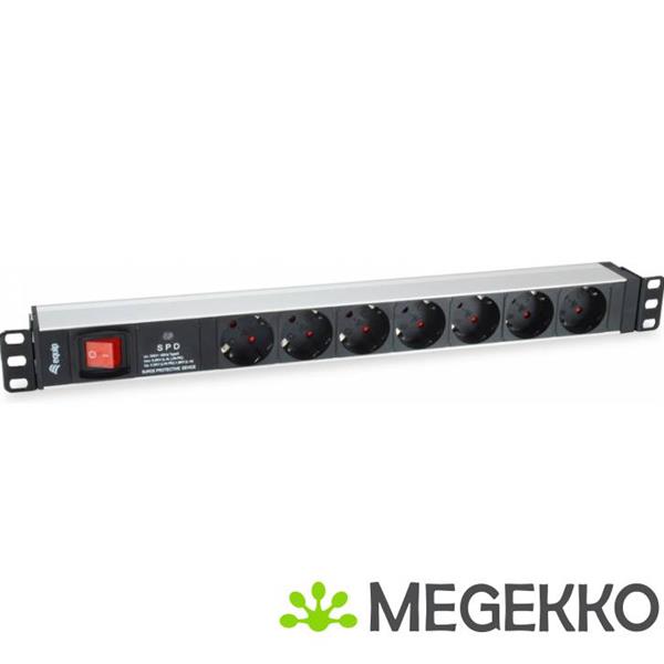 Grote foto equip 333309 power uitbreiding 1 8 m 7 ac uitgang en binnen zwart wit computers en software overige