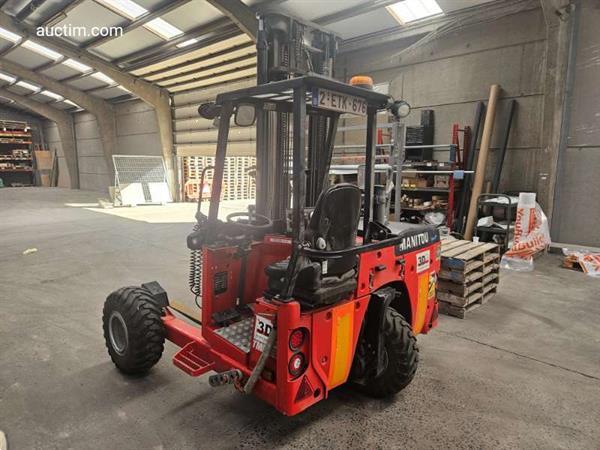 Grote foto manitou tmm25 meeneemheftruck agrarisch heftrucks