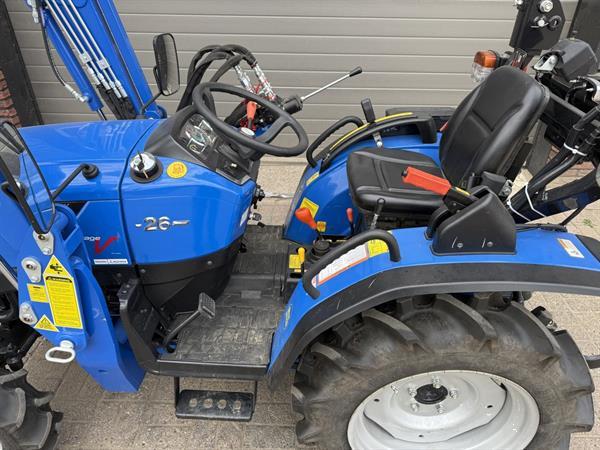 Grote foto solis 26 4wd minitractor met frontlader voorlader bj 2024 32 uur agrarisch tractoren