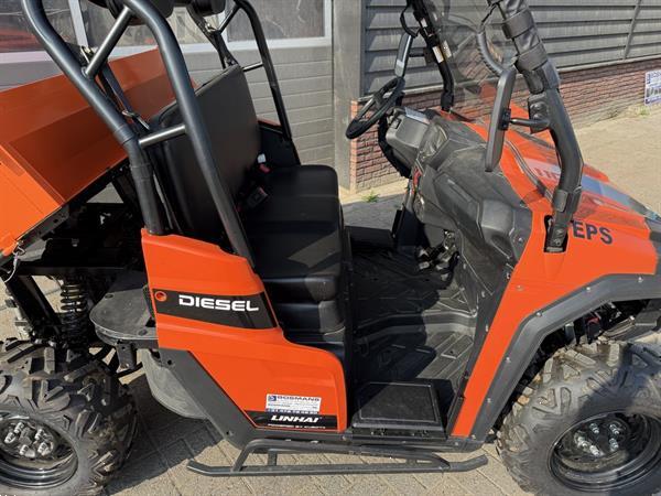 Grote foto linhai 1100 utv 4wd bj 2024 26 uur kubota rtv john deere gator motoren buggy en quad