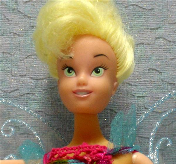 Grote foto disney tinkerbel peter pan met 1 shelly pop011 kinderen en baby poppen