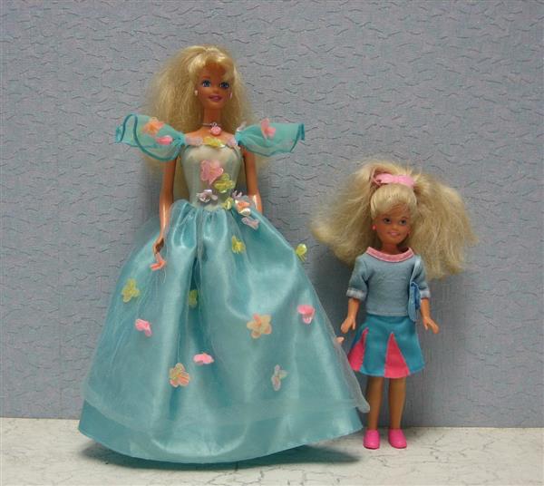 Grote foto stacie en barbie jaren 90 mattel poppen pop90 kinderen en baby poppen