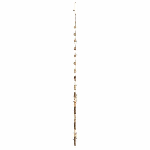 Grote foto vidaxl kerstboom met 80 led naturel 150 cm massief essenhout diversen overige diversen