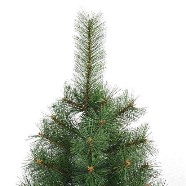 Grote foto vidaxl kunstmatige inklapbare kerstboom groen 150 cm pvc staal diversen overige diversen