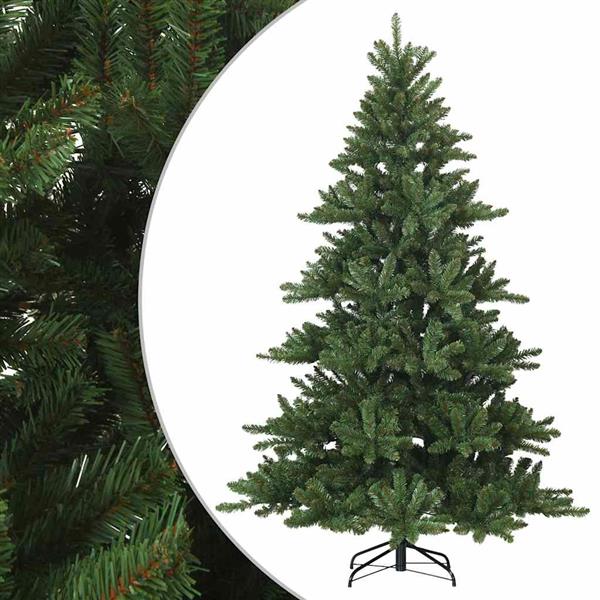 Grote foto vidaxl kunstmatige inklapbare kerstboom groen 210 cm pvc staal diversen overige diversen