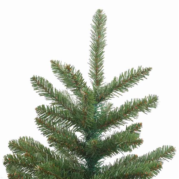 Grote foto vidaxl kunstmatige inklapbare kerstboom groen 210 cm pvc staal diversen overige diversen