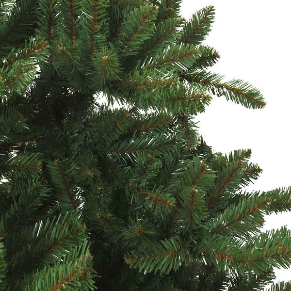 Grote foto vidaxl kunstmatige inklapbare kerstboom groen 210 cm pvc staal diversen overige diversen