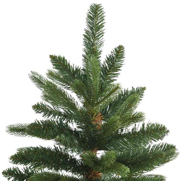 Grote foto vidaxl kunstmatige inklapbare kerstboom groen 240 cm pvc pe en staal diversen overige diversen