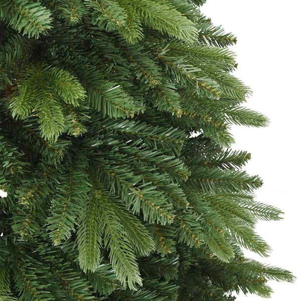 Grote foto vidaxl kunstmatige inklapbare kerstboom groen 150 cm pvc pe en staal diversen overige diversen