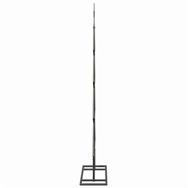 Grote foto vidaxl metalen kerstboom met standaard zwart 90 cm staal diversen overige diversen