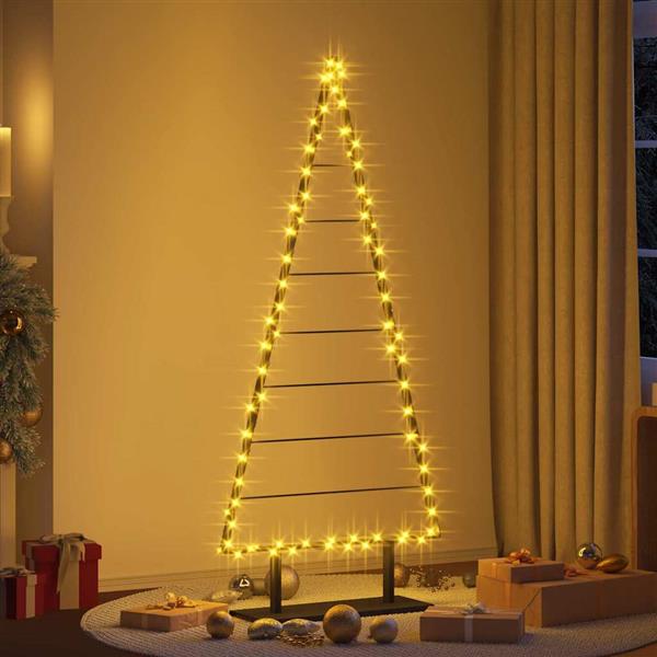 Grote foto vidaxl metalen kerstboom met standaard zwart 180 cm staal diversen overige diversen