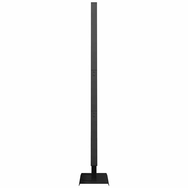 Grote foto vidaxl metalen kerstboom met standaard zwart 150 cm staal diversen overige diversen