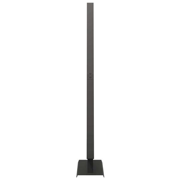 Grote foto vidaxl metalen kerstboom met standaard zwart 125 cm staal diversen overige diversen