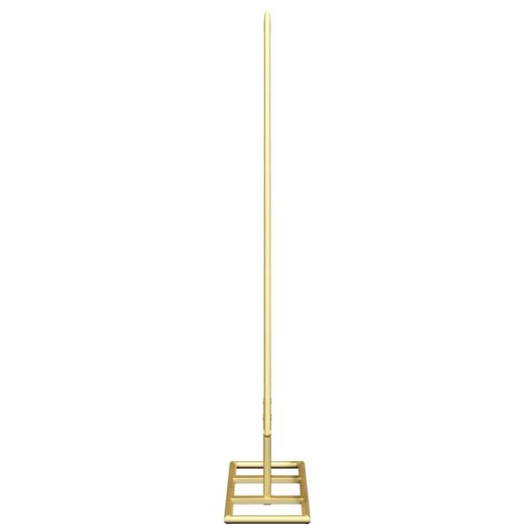 Grote foto vidaxl metalen kerstboom met standaard goud 60 cm poedergecoat staal diversen overige diversen