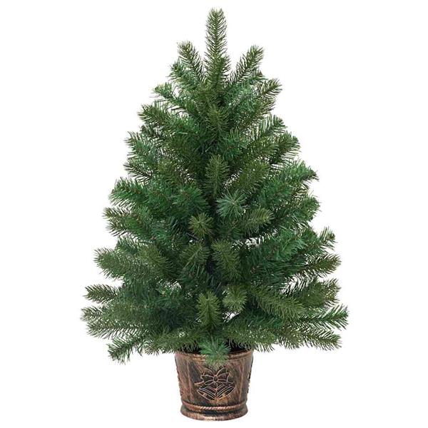 Grote foto vidaxl kunstkerstboom met standaard groen 95 cm pvc pe en staal diversen overige diversen