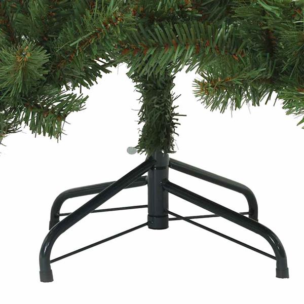 Grote foto vidaxl kunstmatige inklapbare kerstboom groen 150 cm pvc staal diversen overige diversen