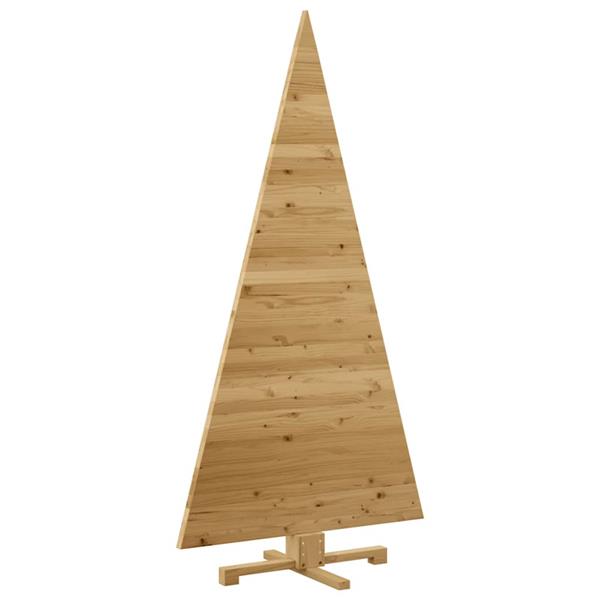 Grote foto vidaxl kerstbomen met standaard bruin 180 cm massief grenenhout diversen overige diversen