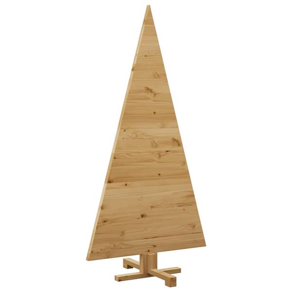 Grote foto vidaxl kerstbomen met standaard bruin 150 cm massief grenenhout diversen overige diversen