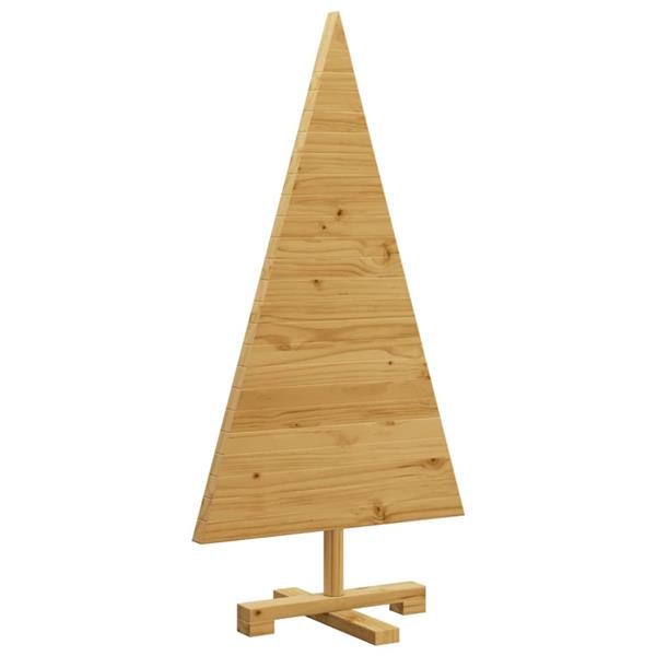 Grote foto vidaxl kerstbomen met standaard bruin 90 cm massief grenenhout diversen overige diversen