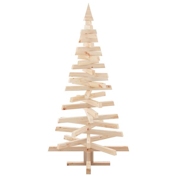Grote foto vidaxl kerstbomen met standaard naturel 150 cm massief grenenhout diversen overige diversen
