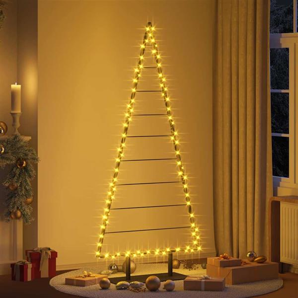 Grote foto vidaxl metalen kerstboom met standaard zwart 210 cm staal diversen overige diversen