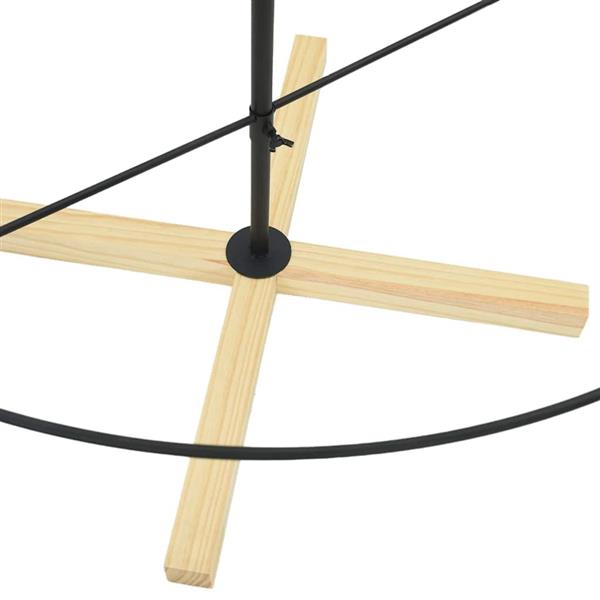 Grote foto vidaxl kerst cone boom met standaard zwart 180 cm staal diversen overige diversen