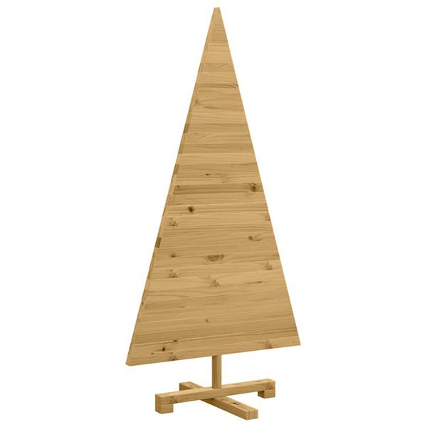 Grote foto vidaxl kerstbomen met standaard bruin 120 cm massief grenenhout diversen overige diversen
