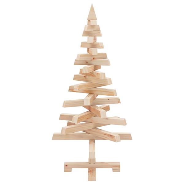 Grote foto vidaxl kerstbomen met standaard naturel 90 cm massief grenenhout diversen overige diversen