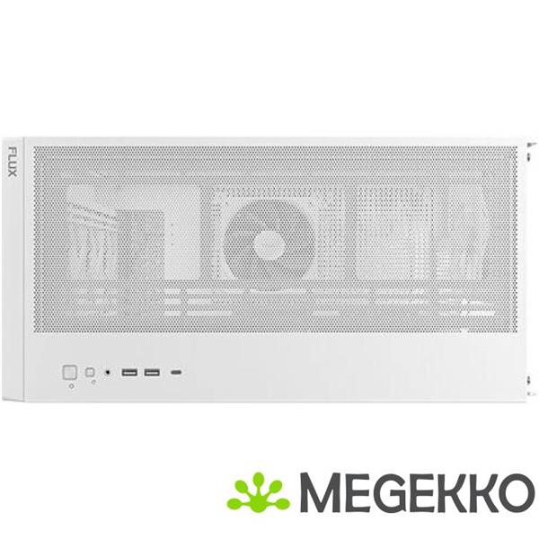 Grote foto antec flux white computers en software behuizingen en kasten