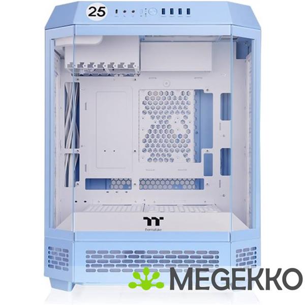 Grote foto thermaltake the tower 600 hydrangea blue midi tower computers en software behuizingen en kasten